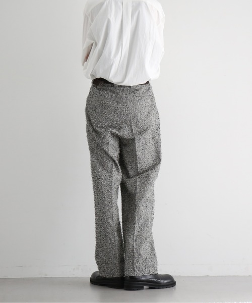 saby(サバイ)の「saby Sleeping trouser - cotton linen FAB × Needles Work -(その他パンツ・メンズ・グレー系その他・1/2)」の2枚目の写真