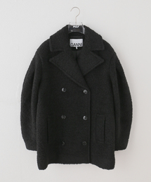 PULP/417EDIFICE（パルプフォーワンセブンエディフィス）の「GANNI / ガニー Heavy Boucle Midi Coat（ピーコート）」