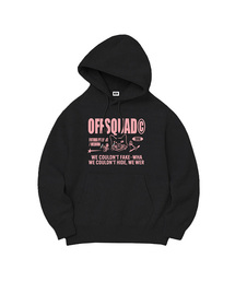 OFF SQUAD OVER FIT HOODIE (5color)