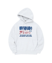 OFF SQUAD OVER FIT HOODIE (5color)
