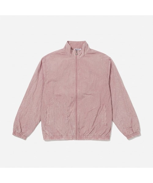 FILA（フィラ）の「TRACK TOP（ナイロンジャケット・レディース・グレー/ピンク/ブラック・XL/L/M/S）」の10枚目の写真