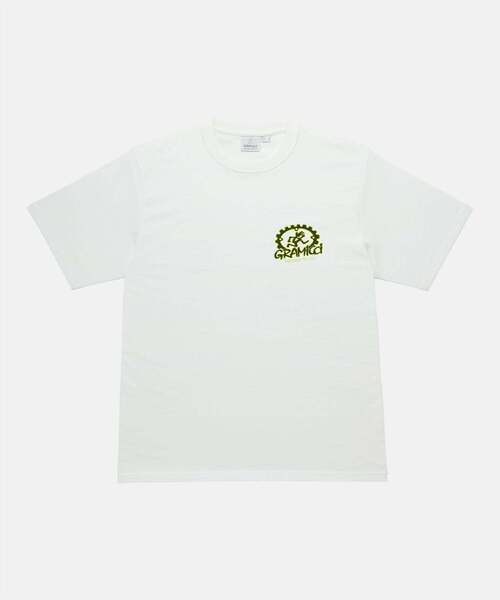 Gramicci（グラミチ）の「EQUIPPED FOR DIRT TEE / エクイップドフォーダートTシャツ Gramicci グラミチ（Tシャツ/カットソー・メンズ・オレンジ系その他/ブラック系その他/ホワイト・L/S/M/XL/XXL）」の9枚目の写真