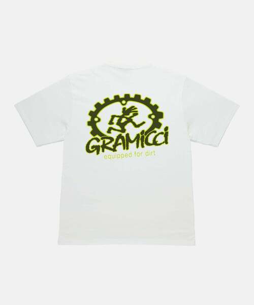Gramicci（グラミチ）の「EQUIPPED FOR DIRT TEE / エクイップドフォーダートTシャツ Gramicci グラミチ（Tシャツ/カットソー・メンズ・オレンジ系その他/ブラック系その他/ホワイト・L/S/M/XL/XXL）」の10枚目の写真