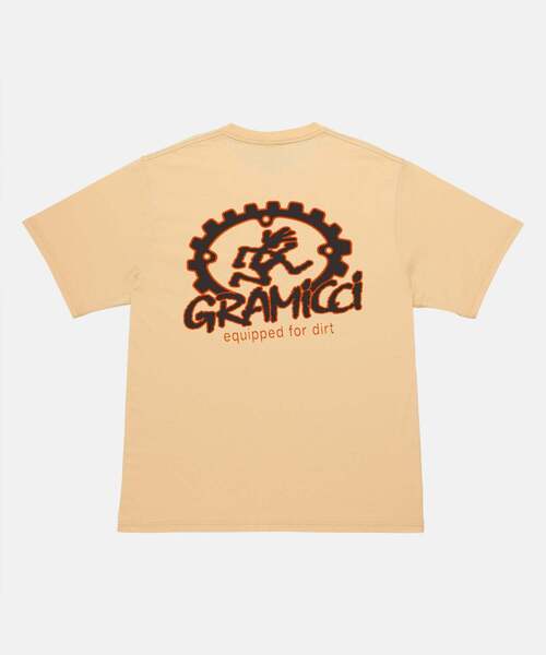 Gramicci（グラミチ）の「EQUIPPED FOR DIRT TEE / エクイップドフォーダートTシャツ Gramicci グラミチ（Tシャツ/カットソー・メンズ・オレンジ系その他/ブラック系その他/ホワイト・L/S/M/XL/XXL）」の11枚目の写真