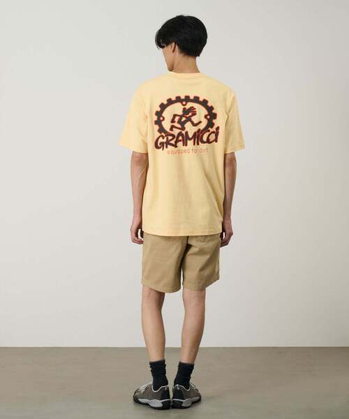 Gramicci（グラミチ）の「EQUIPPED FOR DIRT TEE / エクイップドフォーダートTシャツ Gramicci グラミチ（Tシャツ/カットソー・メンズ・オレンジ系その他/ブラック系その他/ホワイト・L/S/M/XL/XXL）」の6枚目の写真