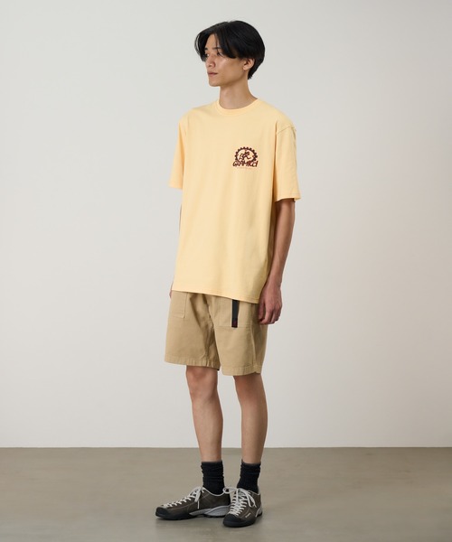 Gramicci（グラミチ）の「EQUIPPED FOR DIRT TEE / エクイップドフォーダートTシャツ Gramicci グラミチ（Tシャツ/カットソー・メンズ・オレンジ系その他/ブラック系その他/ホワイト・L/S/M/XL/XXL）」の5枚目の写真