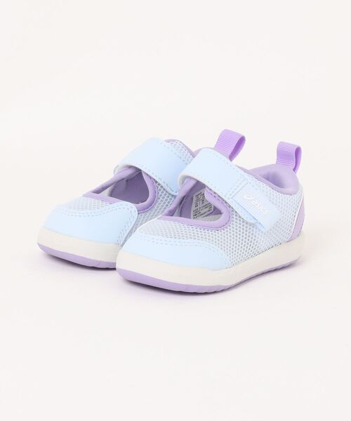 ASICS(アシックス)の「ASICS アシックス 13-155 MESHOES BABY 31144A431 400 L.BLU(サンダル・キッズ・ブルー・14/13/15.5/15 /14.5/13.5)」の1枚目の写真