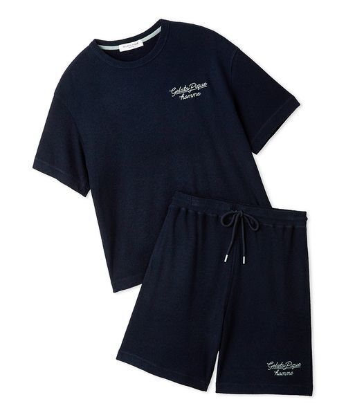 gelato pique（ジェラートピケ）の「【HOMME】ベビモコアランボーダー