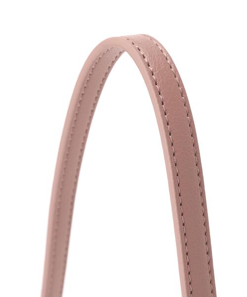 EDIT COLOGNE(エディットコロン)の「フリルトートバッグ(ショルダーバッグ・レディース・ブラック/ベージュ/ピンク・フリ-)」の6枚目の写真