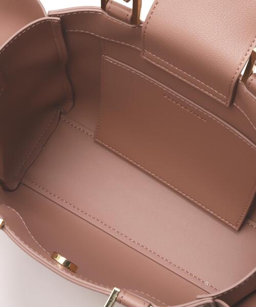 EDIT COLOGNE(エディットコロン)の「フリルトートバッグ(ショルダーバッグ・レディース・ブラック/ベージュ/ピンク・フリ-)」の12枚目の写真