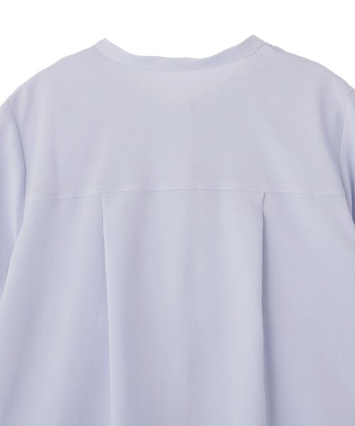 YECCA VECCA(イェッカヴェッカ)の「フリルデザインブラウス(シャツ/ブラウス・レディース・サックスブルー/ドット/オフホワイト・FREE)」の11枚目の写真
