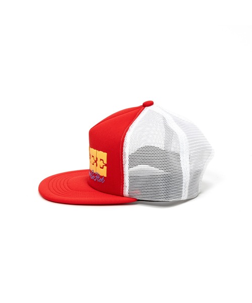 CALEE(キャリー)の「CALEE LOGO MESH CAP(キャップ・メンズ・レッド/ネイビー/ブラック・FREE)」の4枚目の写真