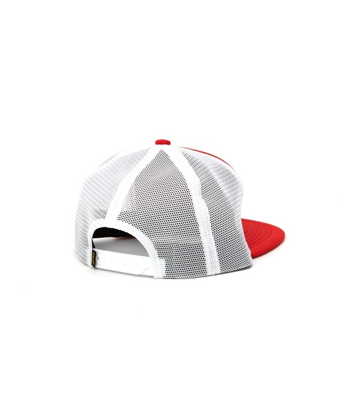 CALEE(キャリー)の「CALEE LOGO MESH CAP(キャップ・メンズ・レッド/ネイビー/ブラック・FREE)」の5枚目の写真