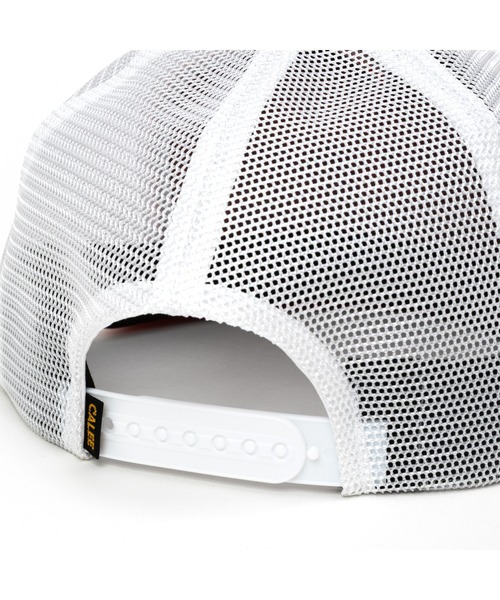 CALEE(キャリー)の「CALEE LOGO MESH CAP(キャップ・メンズ・レッド/ネイビー/ブラック・FREE)」の7枚目の写真
