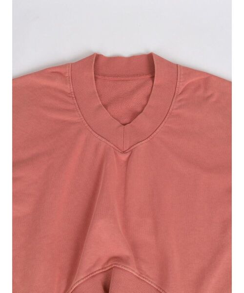 :ETHROF(イーサオブ)の「V-NECK BLEACH SWEAT PULLOVER(スウェット・レディース・ピンク系その他2/スカイブルー・MEDIUM)」の6枚目の写真