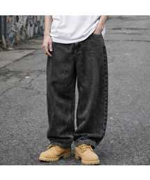 GRAYBLVD（グレイブラバット）の「ウェスリーウォッシュドデニムパンツ（ブラック）（デニムパンツ）」