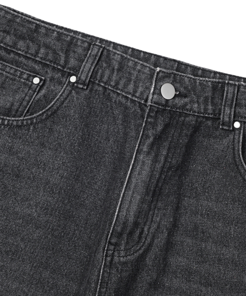 GRAYBLVD(グレイブラバット)の「ウェスリーウォッシュドデニムパンツ(ブラック)(デニムパンツ・レディース・その他・SMALL/MEDIUM/LARGE/X-LARGE)」の4枚目の写真
