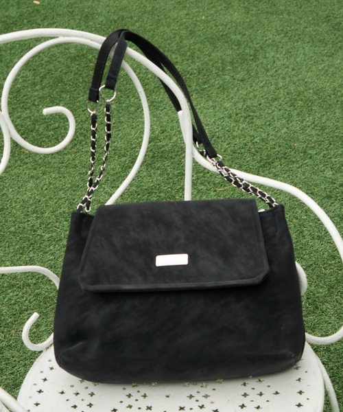 Birthday room（バースデイルーム）の「チェーンショルダーバック/chain shoulder bag（ショルダーバッグ・レディース・ブラック/ダークブラウン/キャメル・FREE）」の2枚目の写真