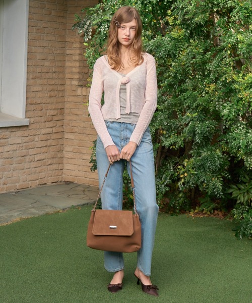 Birthday room（バースデイルーム）の「チェーンショルダーバック/chain shoulder bag（ショルダーバッグ・レディース・ブラック/ダークブラウン/キャメル・FREE）」の13枚目の写真