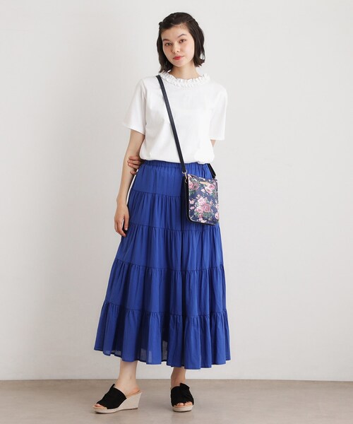 LAURA ASHLEY(ローラアシュレイ)の「エレンボロー ローズ柄 ミニ ショルダーバッグ(ショルダーバッグ・レディース・ブルー系5/ターコイズブルー系9/ピンク系その他・00)」の7枚目の写真