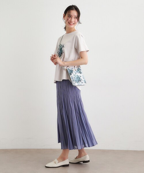 LAURA ASHLEY(ローラアシュレイ)の「エレンボロー ローズ柄 ミニ ショルダーバッグ(ショルダーバッグ・レディース・ブルー系5/ターコイズブルー系9/ピンク系その他・00)」の9枚目の写真
