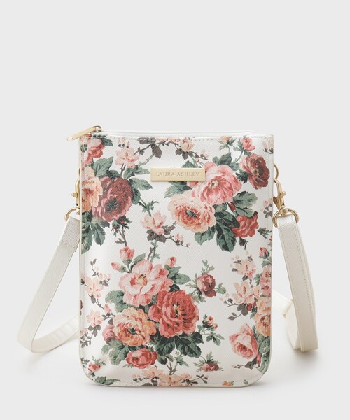 LAURA ASHLEY(ローラアシュレイ)の「エレンボロー ローズ柄 ミニ ショルダーバッグ(ショルダーバッグ・レディース・ブルー系5/ターコイズブルー系9/ピンク系その他・00)」の10枚目の写真