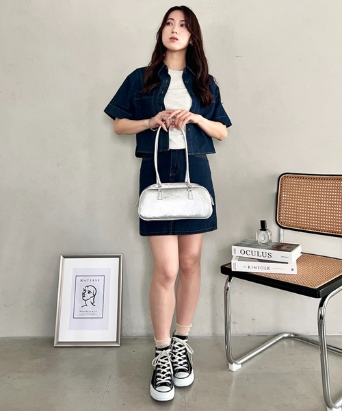 wears（ウェアーズ）の「ロングハンドルショルダーバッグ（ショルダーバッグ・レディース・オフホワイト/ブラック/シルバー・FREE）」の19枚目の写真