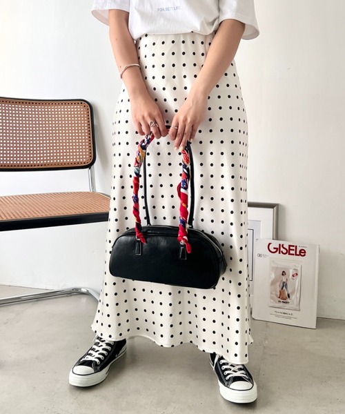wears（ウェアーズ）の「ロングハンドルショルダーバッグ（ショルダーバッグ・レディース・オフホワイト/ブラック/シルバー・FREE）」の14枚目の写真