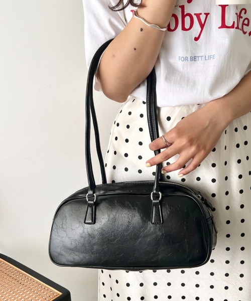 wears（ウェアーズ）の「ロングハンドルショルダーバッグ（ショルダーバッグ・レディース・オフホワイト/ブラック/シルバー・FREE）」の12枚目の写真
