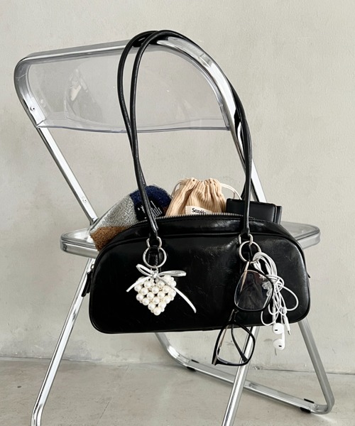 wears（ウェアーズ）の「ロングハンドルショルダーバッグ（ショルダーバッグ・レディース・オフホワイト/ブラック/シルバー・FREE）」の11枚目の写真