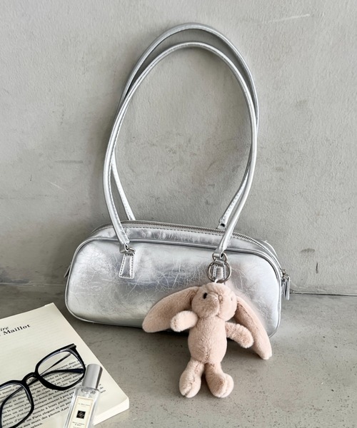 wears（ウェアーズ）の「ロングハンドルショルダーバッグ（ショルダーバッグ・レディース・オフホワイト/ブラック/シルバー・FREE）」の15枚目の写真