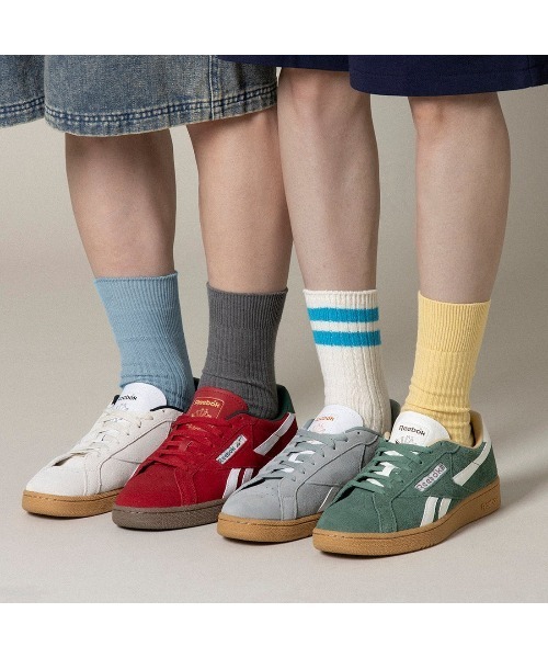 Reebok（リーボック）の「クラブシー グラウンズ UK / CLUB C GROUNDS UK（スニーカー・メンズ・レッド・22.5cm/23.0cm/23.5cm/24.5cm/24.0cm/25.0cm/25.5cm/26.0cm/26.5cm/27.0cm/27.5cm/28.0cm/28.5cm/29.0cm）」の5枚目の写真