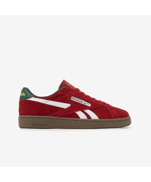Reebok（リーボック）の「クラブシー グラウンズ UK / CLUB C GROUNDS UK（スニーカー・メンズ・レッド・22.5cm/23.0cm/23.5cm/24.5cm/24.0cm/25.0cm/25.5cm/26.0cm/26.5cm/27.0cm/27.5cm/28.0cm/28.5cm/29.0cm）」の6枚目の写真