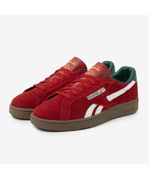 Reebok（リーボック）の「クラブシー グラウンズ UK / CLUB C GROUNDS UK（スニーカー・メンズ・レッド・22.5cm/23.0cm/23.5cm/24.5cm/24.0cm/25.0cm/25.5cm/26.0cm/26.5cm/27.0cm/27.5cm/28.0cm/28.5cm/29.0cm）」の7枚目の写真