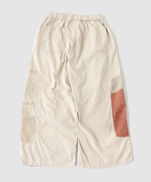 Anachronorm(アナクロノーム)の「ANACHRONORM / アナクロノーム REMAKED MIX PANEL WIDE EASY(その他パンツ・メンズ・ベージュ・LARGE/MEDIUM)」の2枚目の写真