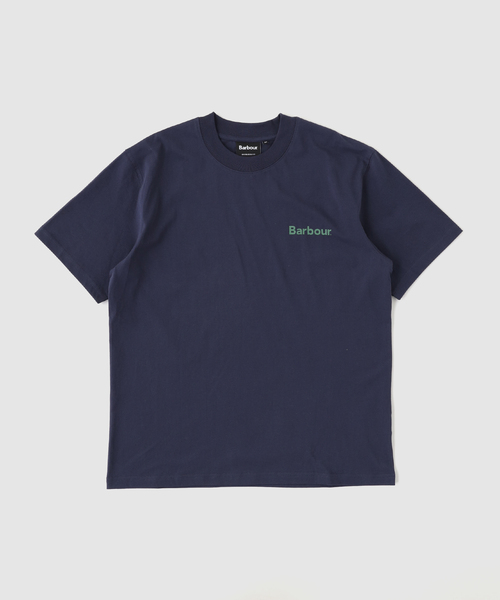 Barbour(バブアー)の「Barbour / バブアー crossby archive logo os t-shirt(Tシャツ/カットソー・メンズ・ネイビー/ホワイト/カーキ・38/40/36)」の5枚目の写真