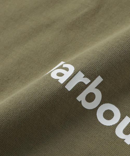 Barbour(バブアー)の「Barbour / バブアー crossby archive logo os t-shirt(Tシャツ/カットソー・メンズ・ネイビー/ホワイト/カーキ・38/40/36)」の7枚目の写真