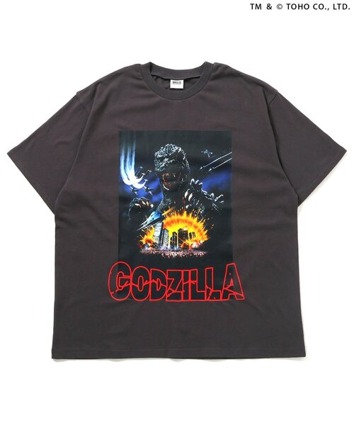 BREEZE(ブリーズ)の「【リンク】WEB限定 ゴジラプリントTシャツ(大人)(その他トップス・メンズ・その他11/その他12/チャコール・MEDIUM/LARGE)」の8枚目の写真