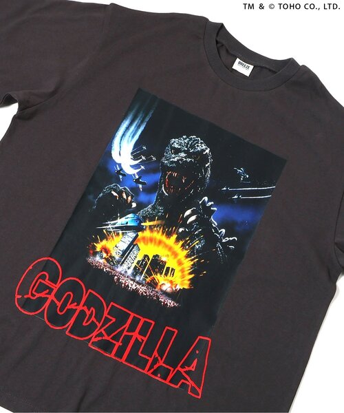 BREEZE(ブリーズ)の「【リンク】WEB限定 ゴジラプリントTシャツ(大人)(その他トップス・メンズ・その他11/その他12/チャコール・MEDIUM/LARGE)」の14枚目の写真