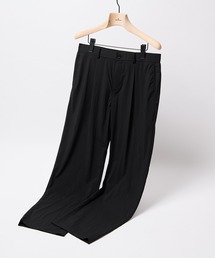 【N.HOOLYWOOD/エヌハリウッド】別注Cool Tuch Wide Tapared Pants/【軽量,接触冷感】
