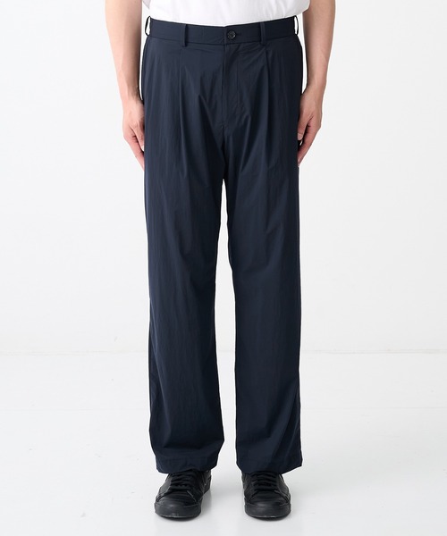 N.HOOLYWOOD（N.ハリウッド）の「【N.HOOLYWOOD/エヌハリウッド】別注Cool Tuch Wide Tapared Pants/【軽量,接触冷感】（スラックス・メンズ・ネイビー/ブラック・36/38/40cm）」の12枚目の写真