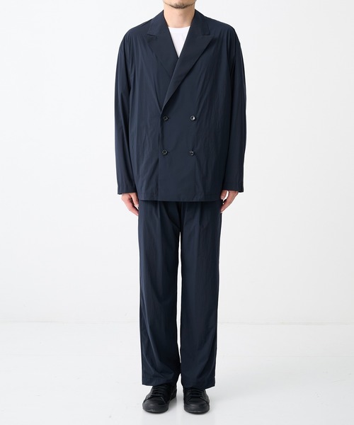 N.HOOLYWOOD（N.ハリウッド）の「【N.HOOLYWOOD/エヌハリウッド】別注Cool Tuch Wide Tapared Pants/【軽量,接触冷感】（スラックス・メンズ・ネイビー/ブラック・36/38/40cm）」の8枚目の写真