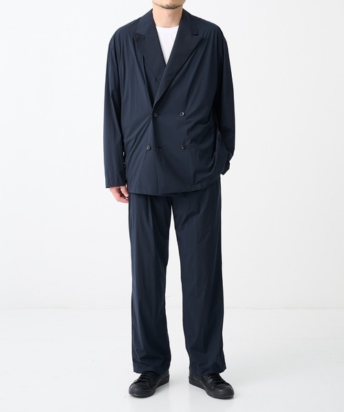 N.HOOLYWOOD（N.ハリウッド）の「【N.HOOLYWOOD/エヌハリウッド】別注Cool Tuch Wide Tapared Pants/【軽量,接触冷感】（スラックス・メンズ・ネイビー/ブラック・36/38/40cm）」の11枚目の写真