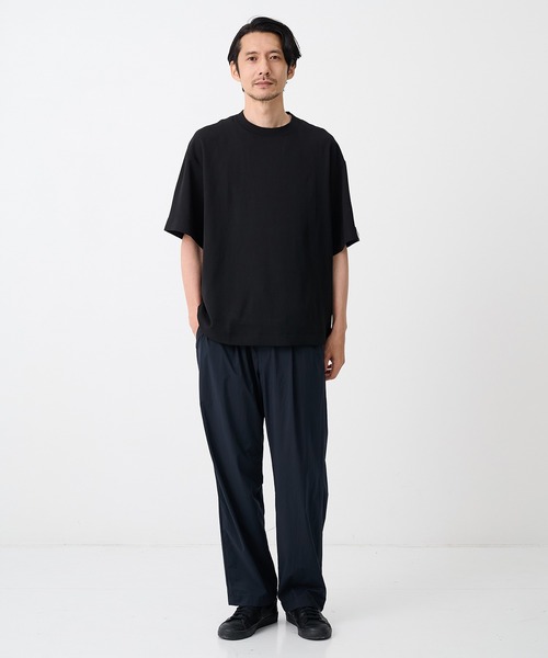 N.HOOLYWOOD(N.ハリウッド)の「【N.HOOLYWOOD/エヌハリウッド】別注Cool Tuch Wide Tapared Pants/【軽量,接触冷感】(スラックス・メンズ・ネイビー/ブラック・36/38/40cm)」の22枚目の写真