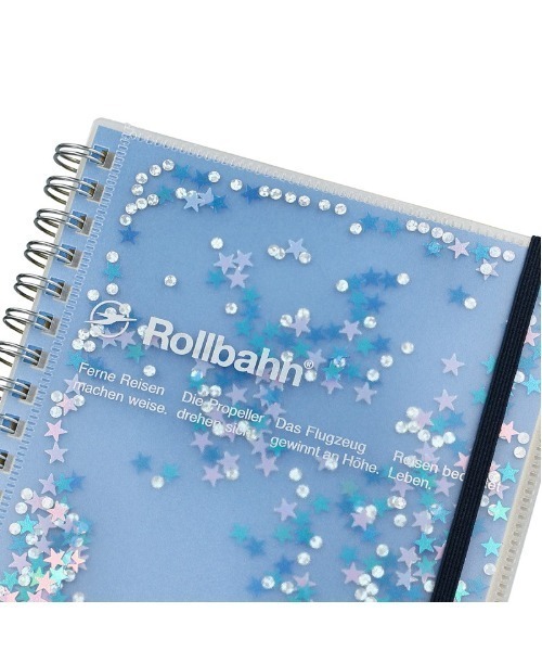 【新品 未開封】ロルバーン　グリッター　4冊セット ロルバーン ポケット付メモ グリッター L（手帳/メモ帳）｜Rollbahn