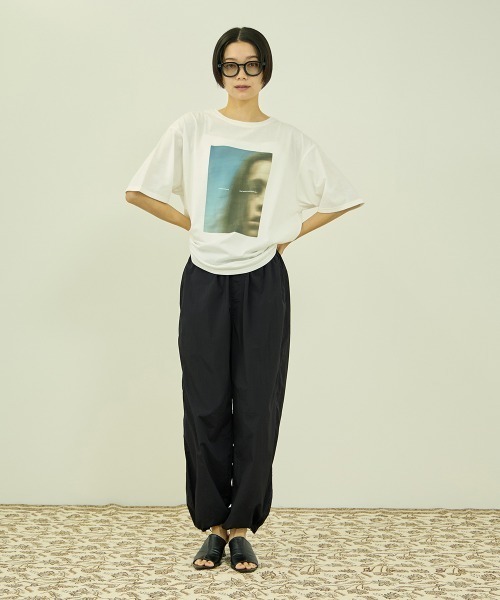 VICKY（ビッキー）の「撥水ナイロンドローコードパンツ（その他パンツ・レディース・ブラック/ネイビー/チャコールグレー・M）」の14枚目の写真