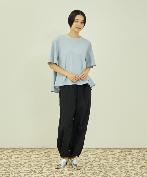 VICKY（ビッキー）の「撥水ナイロンドローコードパンツ（その他パンツ・レディース・ブラック/ネイビー/チャコールグレー・M）」の9枚目の写真