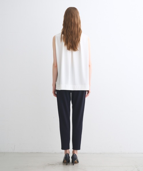 three dots（スリードッツ）の「プレイフルアウトフィット チュニックトップス（Tシャツ/カットソー・レディース・ベージュ系その他/ブラック/ネイビー/ホワイト・SMALL）」の13枚目の写真