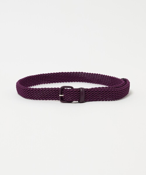 UNITED ARROWS（ユナイテッドアローズ）の「＜LAIGLON＞ エラスティック ベルト（ベルト・メンズ・ベージュ/ダークオレンジ/パープル/オリーブ・85cm/95cm/100cm/80ｃｍ/90cm）」の3枚目の写真