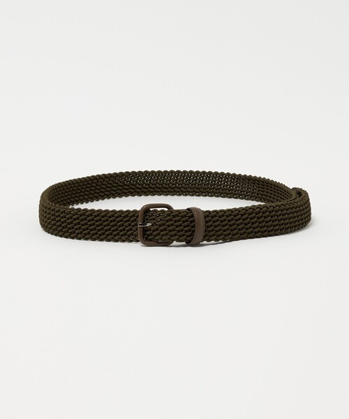 UNITED ARROWS（ユナイテッドアローズ）の「＜LAIGLON＞ エラスティック ベルト（ベルト・メンズ・ベージュ/ダークオレンジ/パープル/オリーブ・85cm/95cm/100cm/80ｃｍ/90cm）」の2枚目の写真